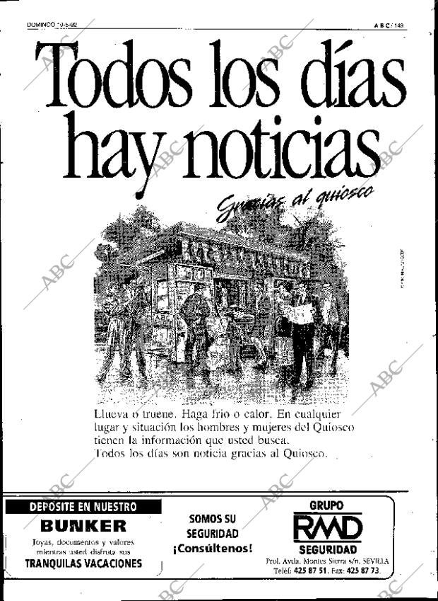 ABC SEVILLA 10-05-1992 página 149