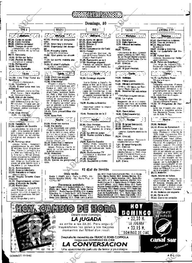 ABC SEVILLA 10-05-1992 página 159