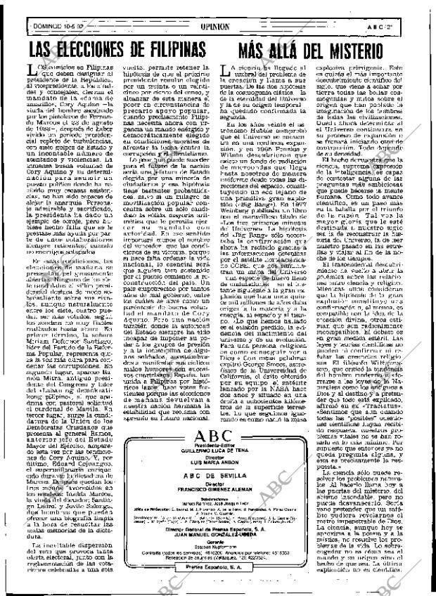 ABC SEVILLA 10-05-1992 página 21