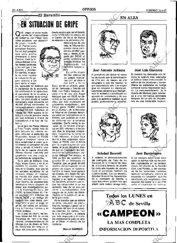 ABC SEVILLA 10-05-1992 página 22