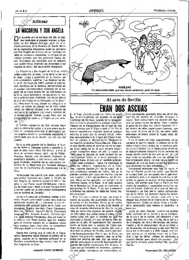ABC SEVILLA 10-05-1992 página 24