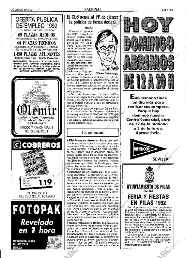 ABC SEVILLA 10-05-1992 página 29