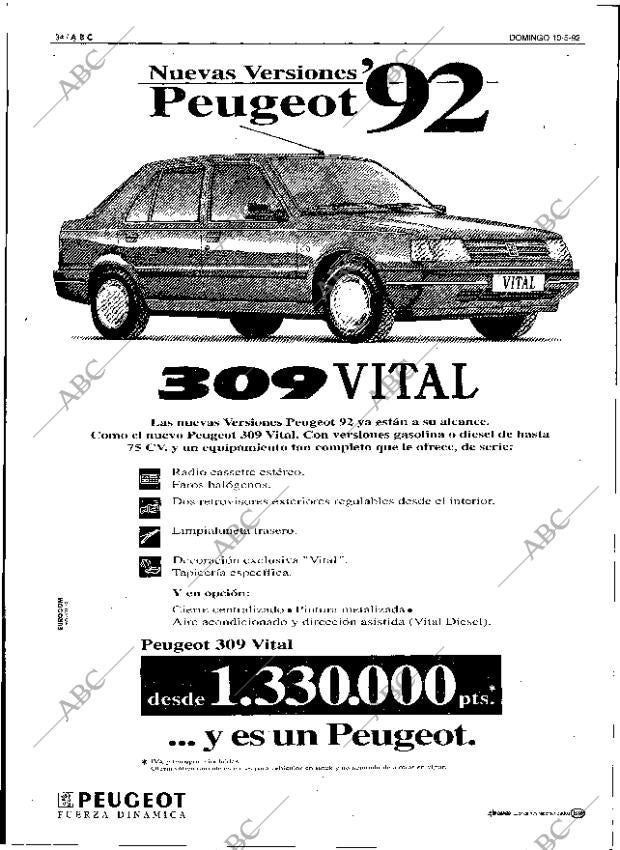 ABC SEVILLA 10-05-1992 página 34
