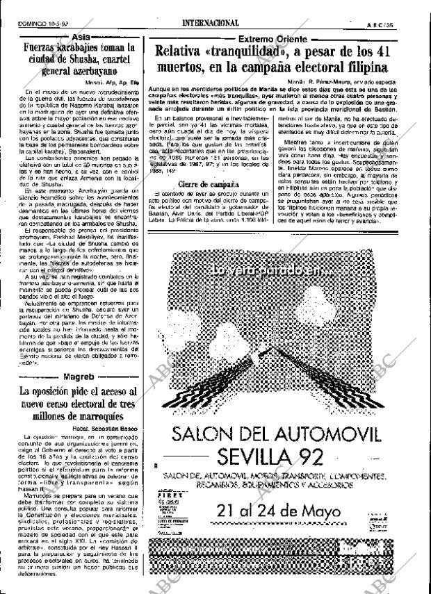 ABC SEVILLA 10-05-1992 página 35