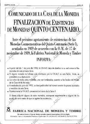 ABC SEVILLA 10-05-1992 página 43