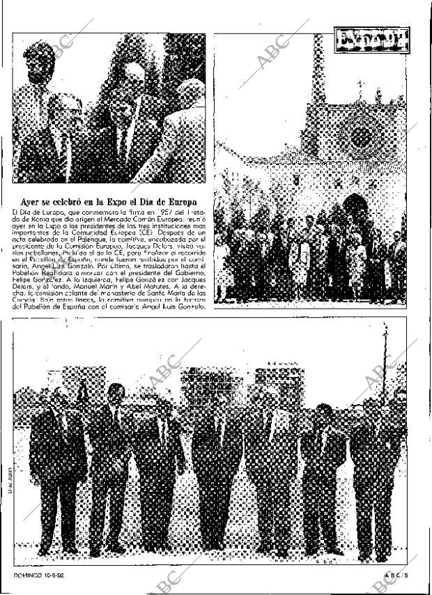 ABC SEVILLA 10-05-1992 página 5