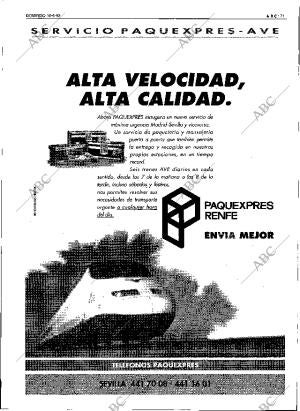ABC SEVILLA 10-05-1992 página 71