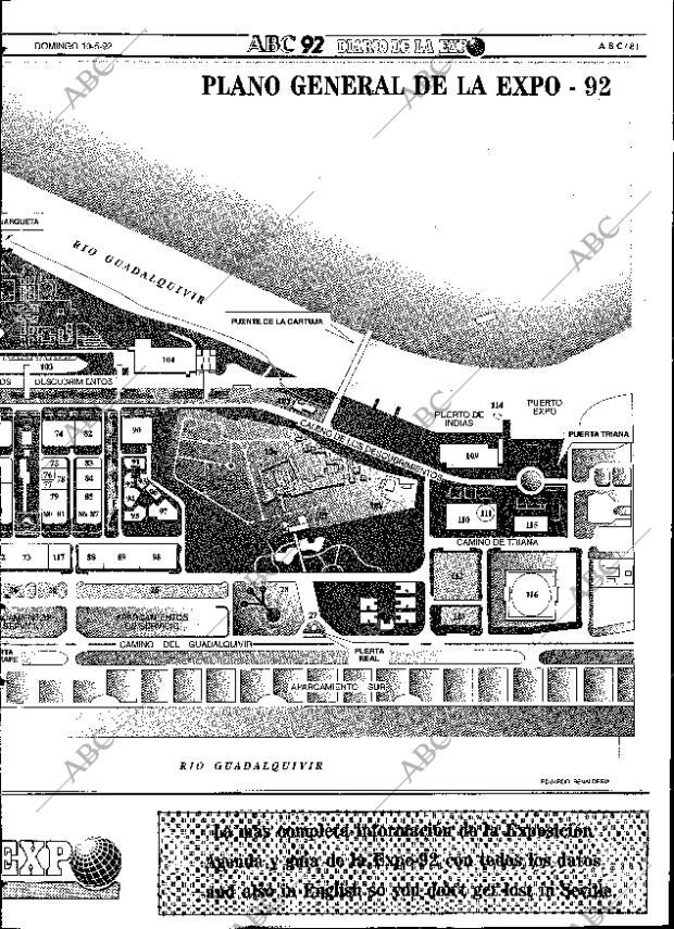 ABC SEVILLA 10-05-1992 página 81
