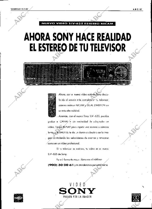 ABC SEVILLA 10-05-1992 página 85