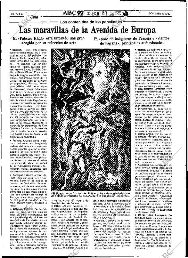 ABC SEVILLA 10-05-1992 página 86