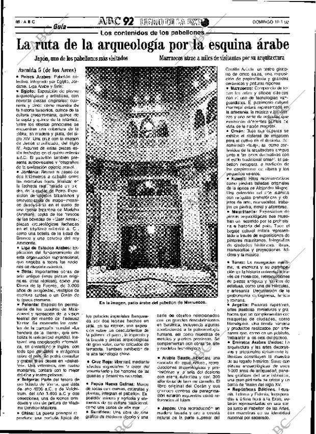 ABC SEVILLA 10-05-1992 página 88