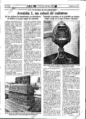 ABC SEVILLA 10-05-1992 página 92