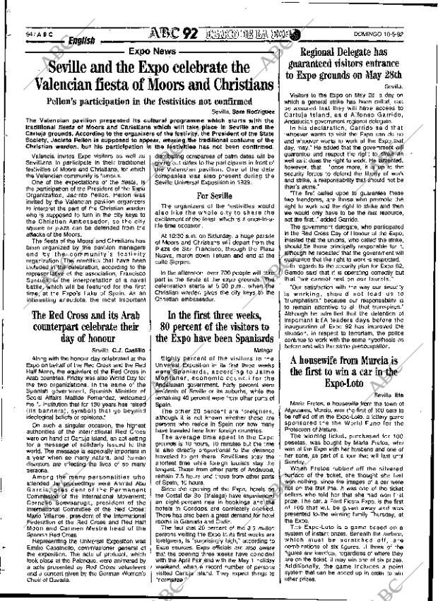 ABC SEVILLA 10-05-1992 página 94