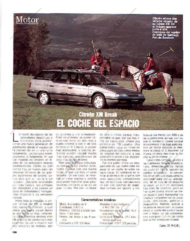 BLANCO Y NEGRO MADRID 10-05-1992 página 108