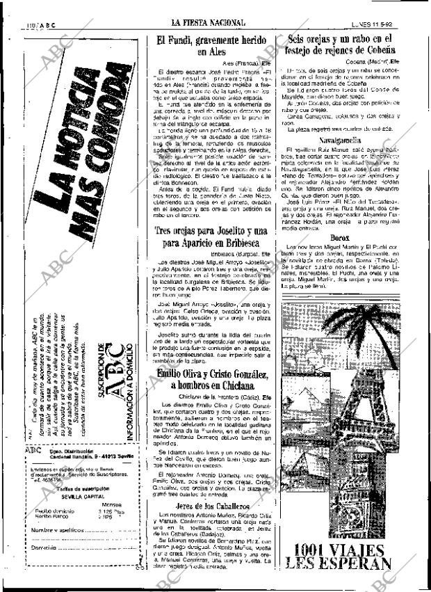 ABC SEVILLA 11-05-1992 página 110