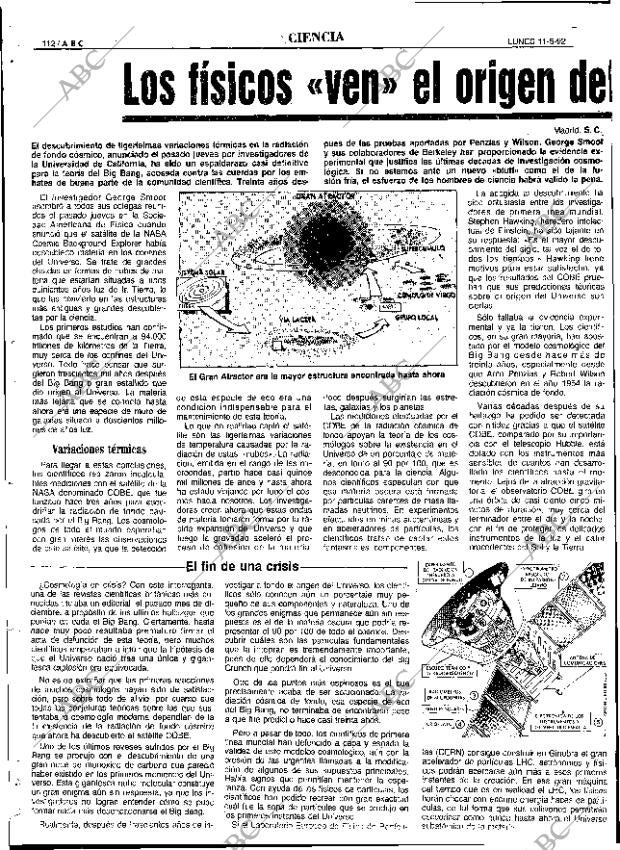 ABC SEVILLA 11-05-1992 página 112