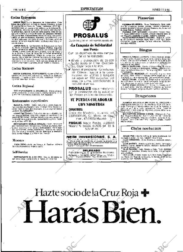 ABC SEVILLA 11-05-1992 página 118