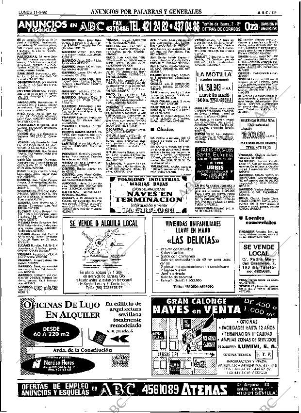 ABC SEVILLA 11-05-1992 página 121