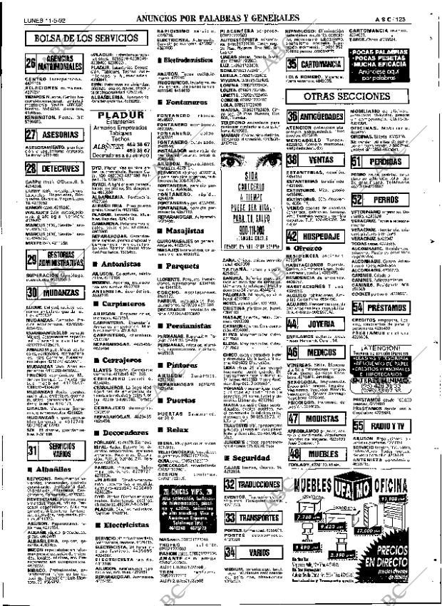 ABC SEVILLA 11-05-1992 página 123