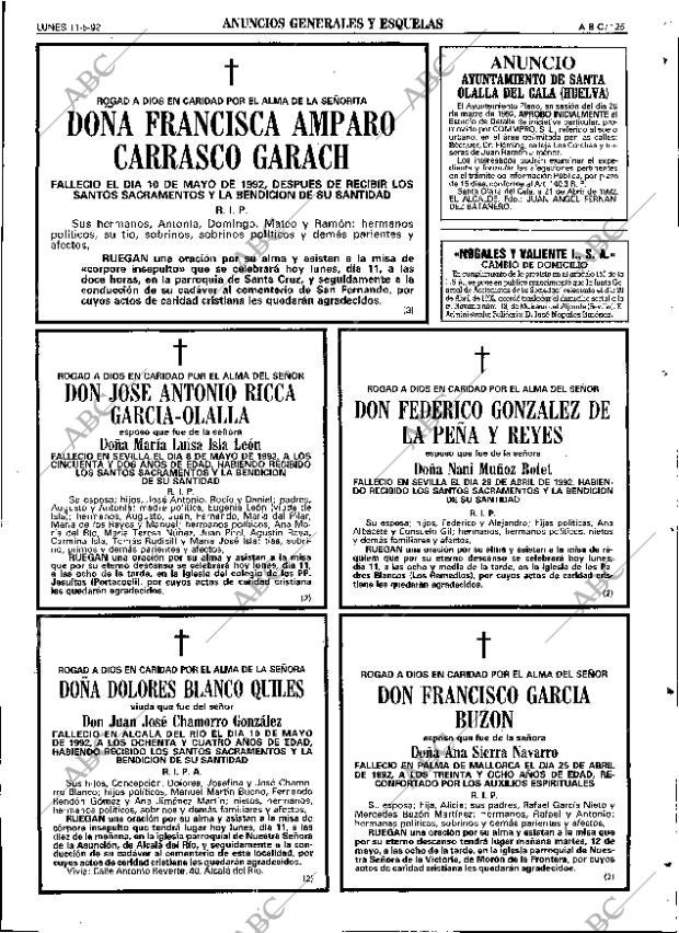ABC SEVILLA 11-05-1992 página 125