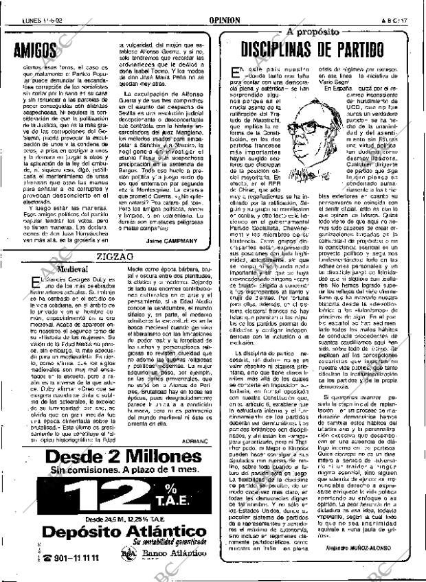 ABC SEVILLA 11-05-1992 página 17