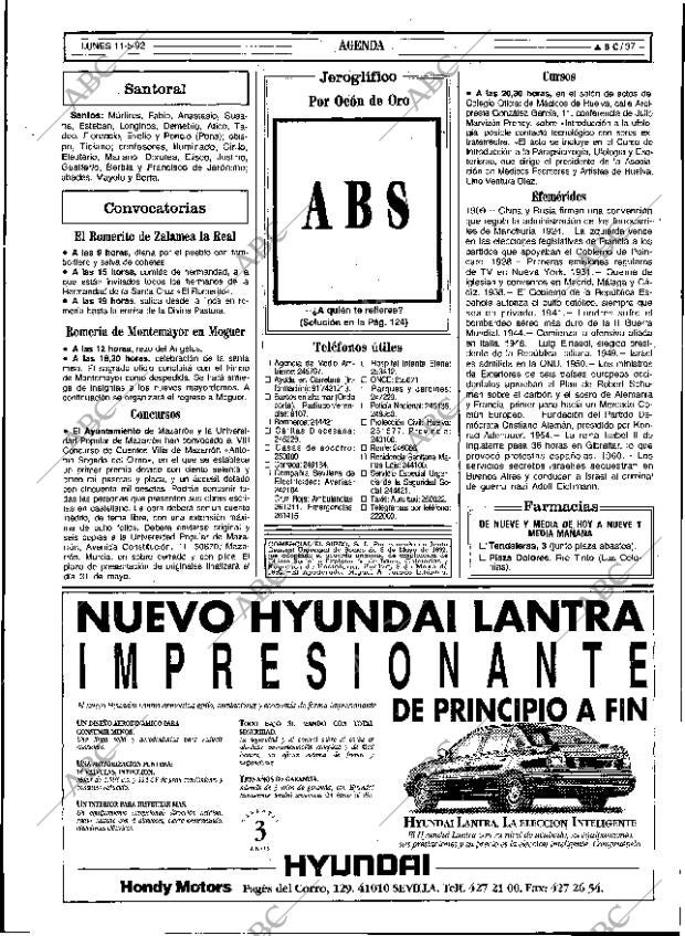 ABC SEVILLA 11-05-1992 página 37