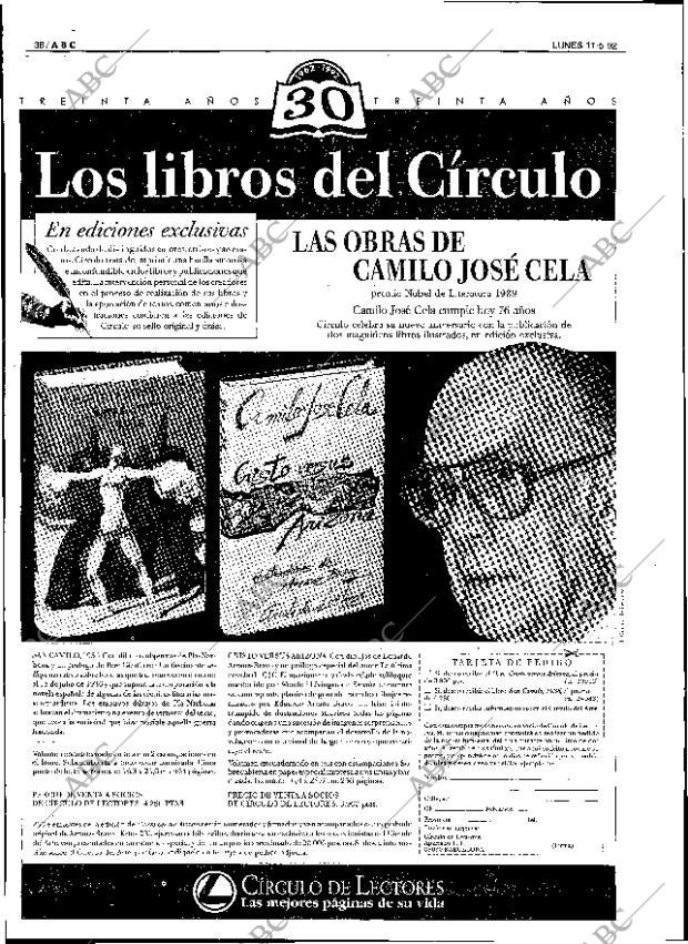 ABC SEVILLA 11-05-1992 página 38