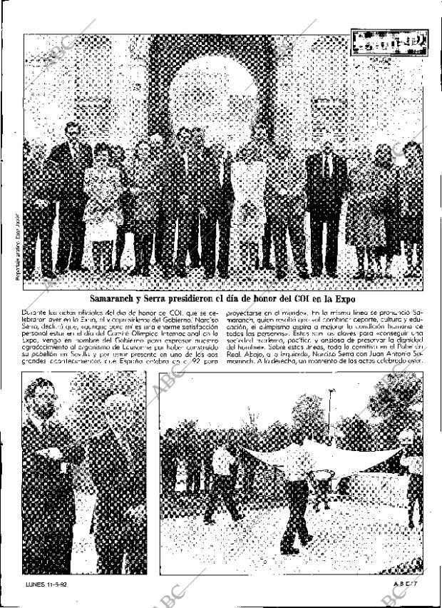 ABC SEVILLA 11-05-1992 página 7