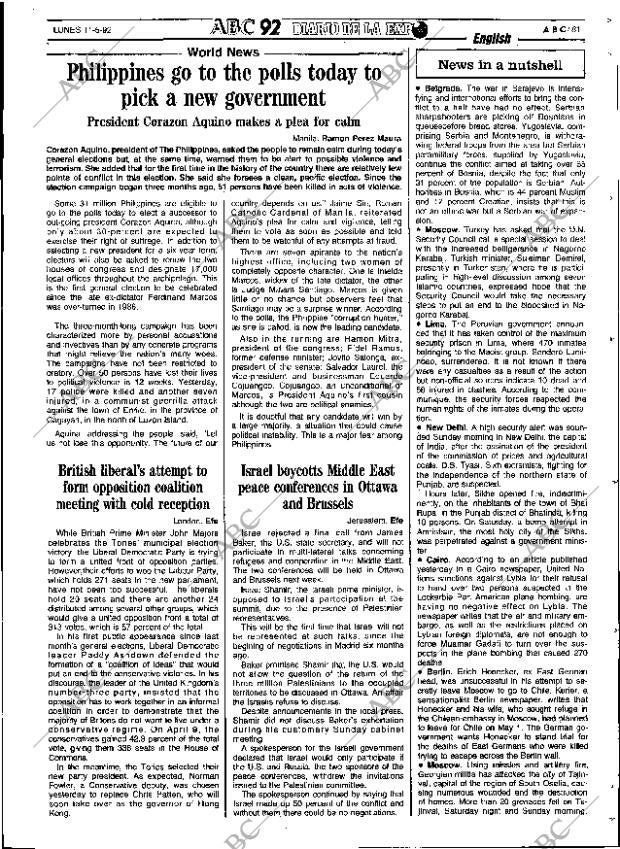 ABC SEVILLA 11-05-1992 página 81