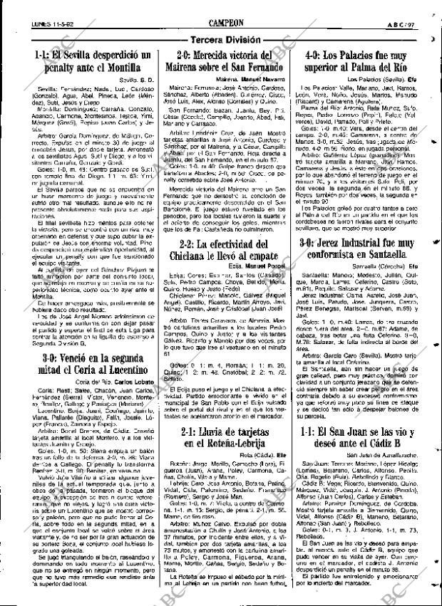 ABC SEVILLA 11-05-1992 página 97