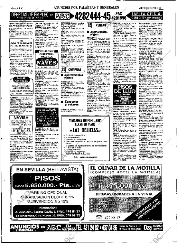 ABC SEVILLA 13-05-1992 página 106