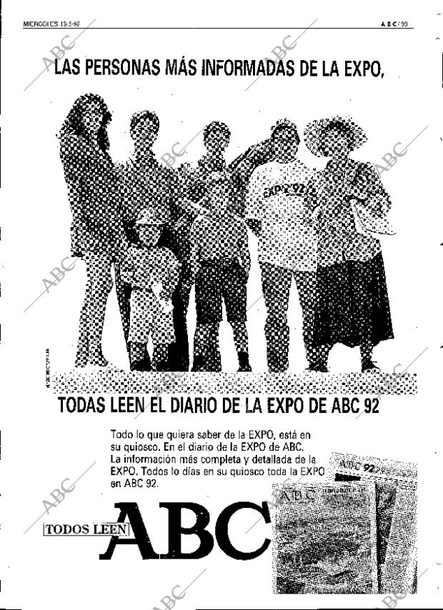 ABC SEVILLA 13-05-1992 página 99