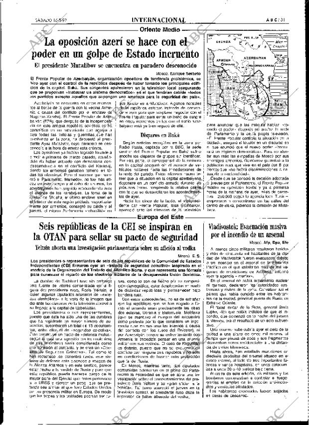 ABC MADRID 16-05-1992 página 31