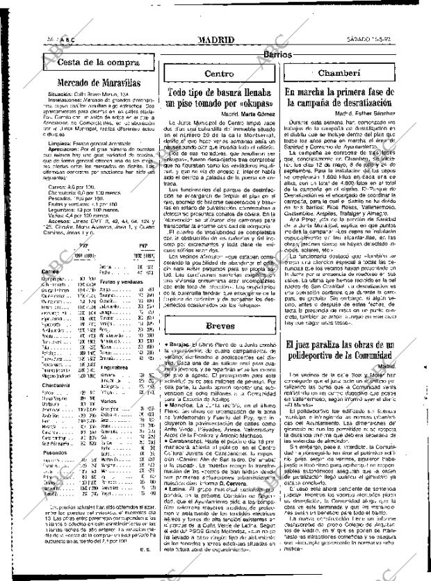 ABC MADRID 16-05-1992 página 56