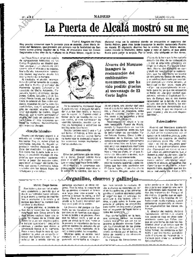 ABC MADRID 16-05-1992 página 60