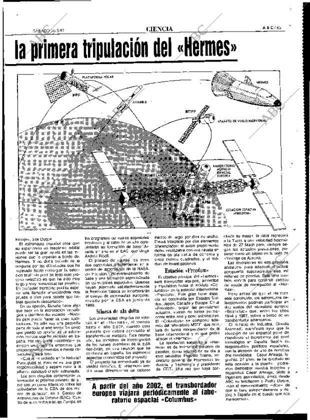 ABC MADRID 16-05-1992 página 65