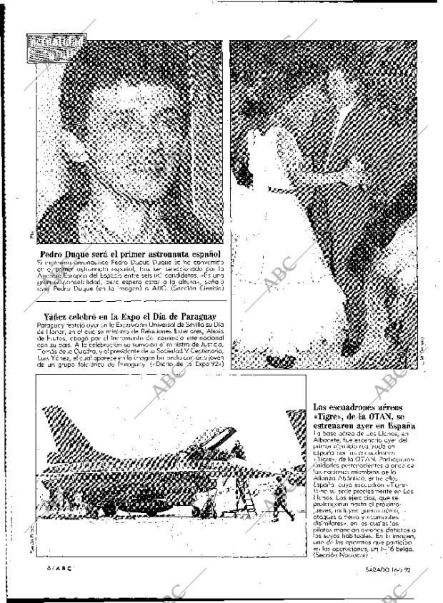 ABC MADRID 16-05-1992 página 8
