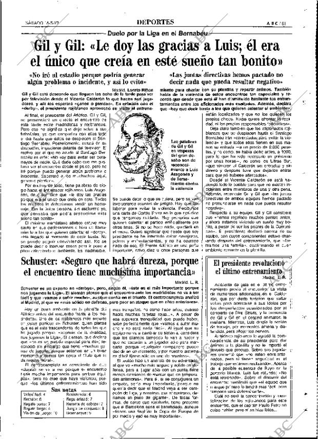 ABC MADRID 16-05-1992 página 81