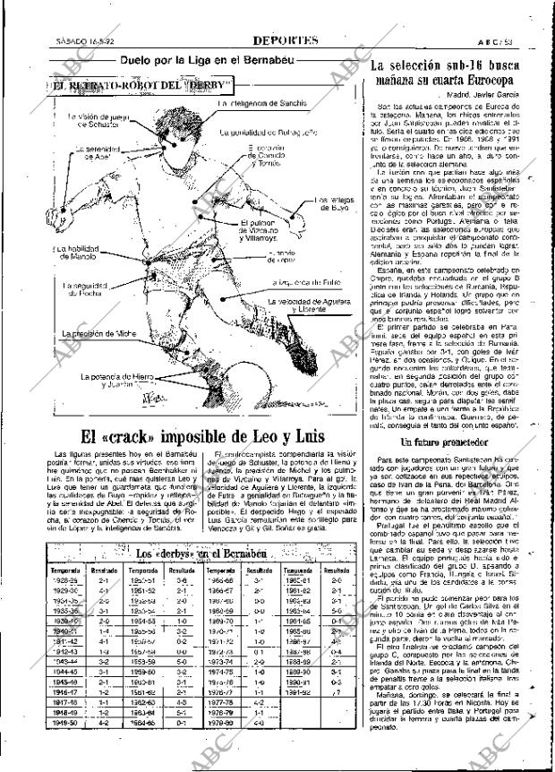 ABC MADRID 16-05-1992 página 83