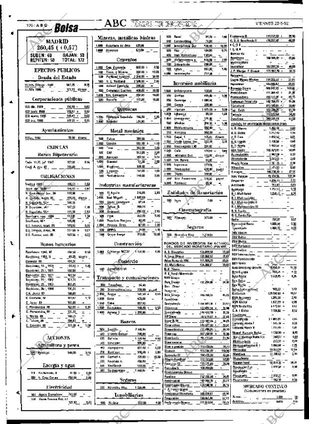 ABC SEVILLA 22-05-1992 página 100