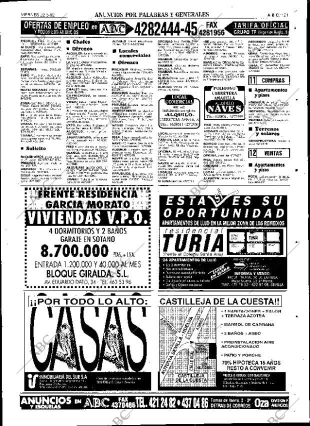 ABC SEVILLA 22-05-1992 página 121