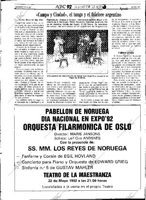 ABC SEVILLA 22-05-1992 página 67