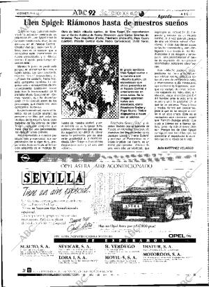 ABC SEVILLA 22-05-1992 página 71
