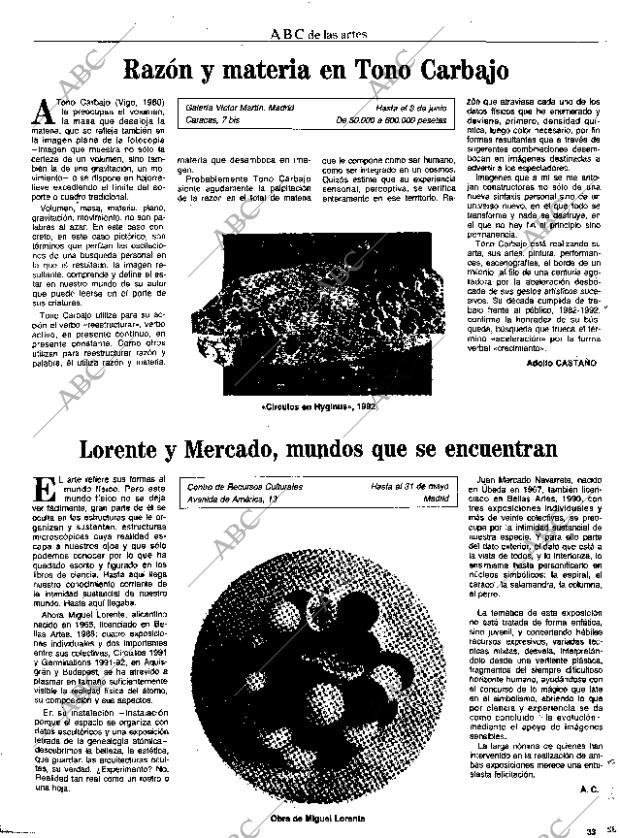 CULTURAL MADRID 22-05-1992 página 33