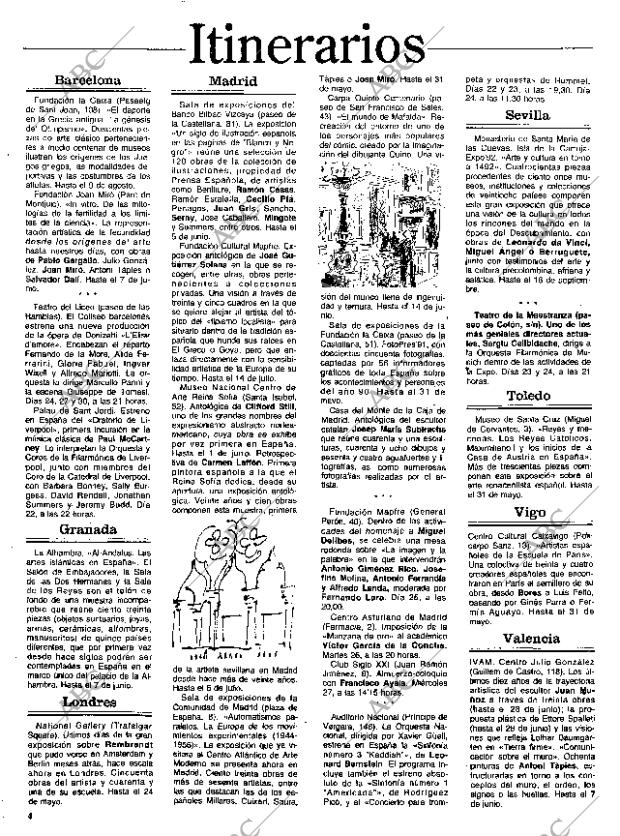 CULTURAL MADRID 22-05-1992 página 4