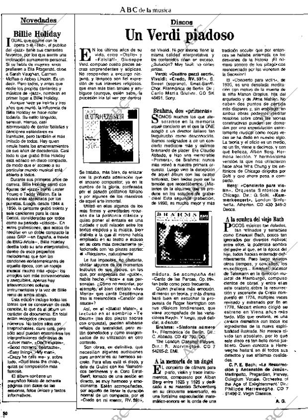 CULTURAL MADRID 22-05-1992 página 50