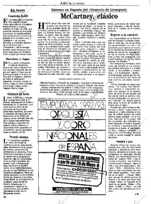 CULTURAL MADRID 22-05-1992 página 52