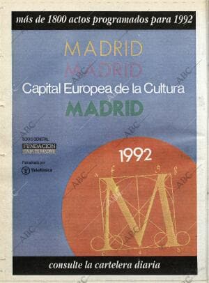 CULTURAL MADRID 22-05-1992 página 56