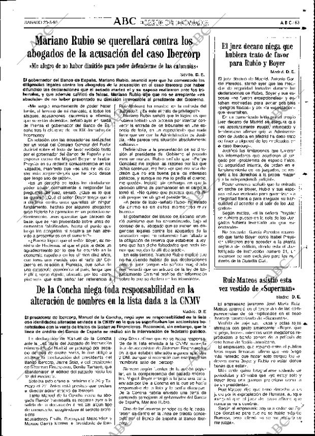 ABC SEVILLA 23-05-1992 página 83