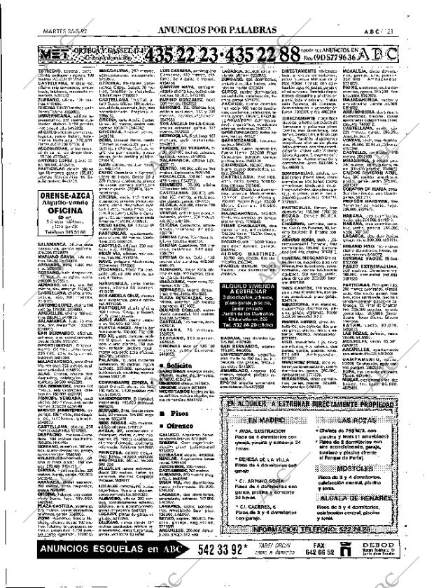 ABC MADRID 26-05-1992 página 121